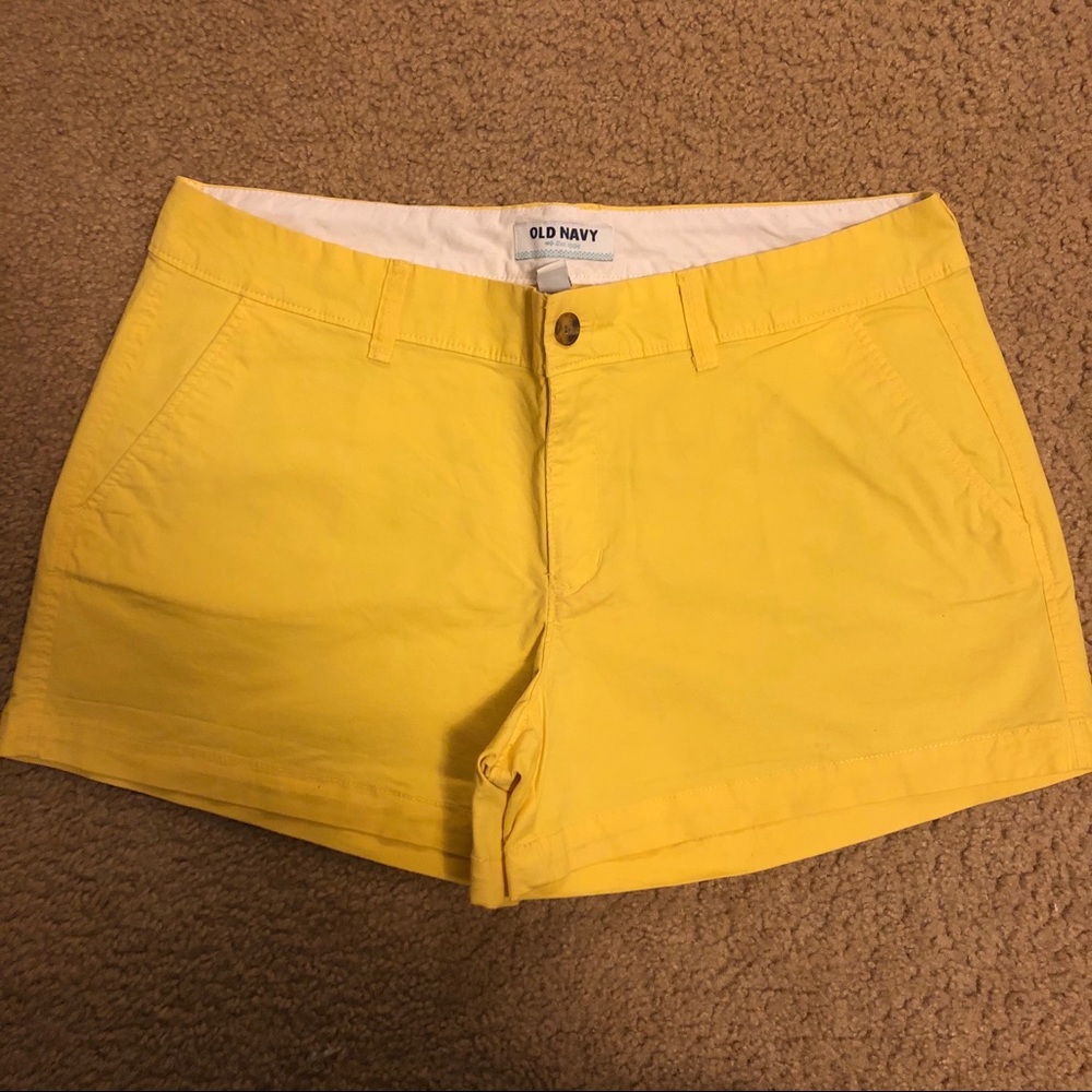 Old Navy Chino Shorts - Yellow